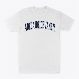 Adelaide Devaney Elementary School Varsity Arch Classic Dad T-Shirt