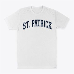 Saint Patrick School Varsity Arch Classic Dad T-Shirt