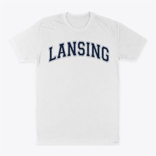 Lansing High School Varsity Arch Classic Dad T-Shirt