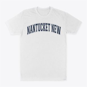 Nantucket New School Varsity Arch Classic Dad T-Shirt