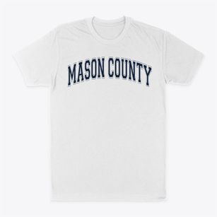 Mason County Eastern High Varsity Arch Classic Dad T-Shirt