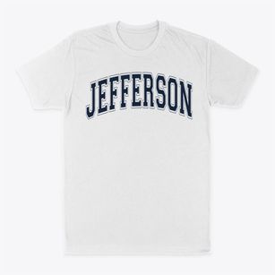 Jefferson Junior High School Varsity Arch Classic Dad T-Shirt