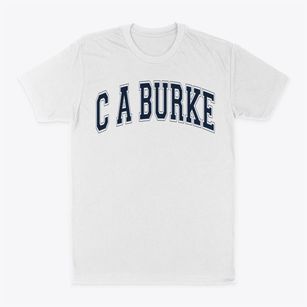C A Burke Elementary School Varsity Arch Classic Dad T-Shirt