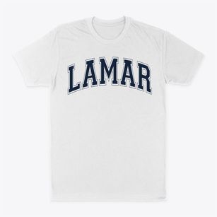 Lamar Area Vocational Technical School Varsity Arch Classic Dad T-Shirt