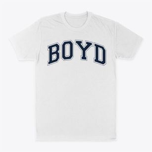 Boyd Elementary School Varsity Arch Classic Dad T-Shirt