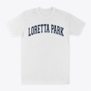 Loretta Park Elementary School Varsity Arch Classic Dad T-Shirt