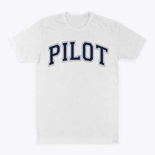 Pilot Elementary School Varsity Arch Classic Dad T-Shirt