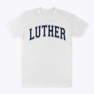 Luther Memorial School Varsity Arch Classic Dad T-Shirt