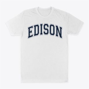 Edison Elementary School Varsity Arch Classic Dad T-Shirt