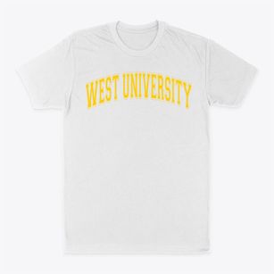 West University Elementary School Varsity Arch Classic Dad T-Shirt