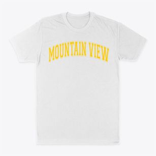 Mountain View Elementary School Varsity Arch Classic Dad T-Shirt