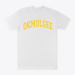 Okmulgee High School Varsity Arch Classic Dad T-Shirt