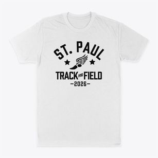Saint Paul Lutheran School Track and Field Classic Dad T-Shirt