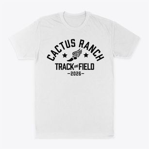 Cactus Ranch Elementary Track and Field Classic Dad T-Shirt