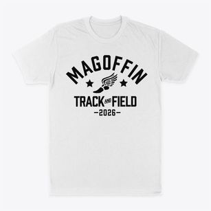 Magoffin Middle School Track and Field Classic Dad T-Shirt