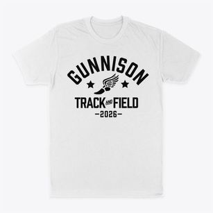 Gunnison Middle School Track and Field Classic Dad T-Shirt