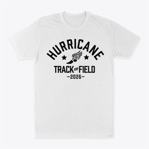 Hurricane Elementary School Track and Field Classic Dad T-Shirt