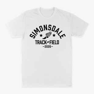Simonsdale Elementary School Track and Field Classic Dad T-Shirt