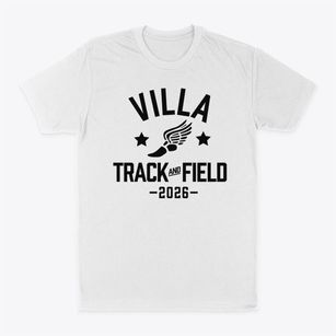 Villa Academy Track and Field Classic Dad T-Shirt