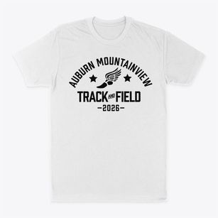 Auburn Mountainview High School Track and Field Classic Dad T-Shirt