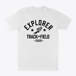 Explorer Middle School Track and Field Classic Dad T-Shirt
