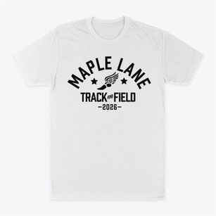 Maple Lane School Track and Field Classic Dad T-Shirt