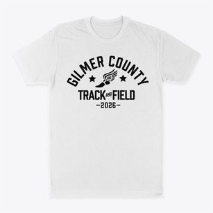 Gilmer County High School Track and Field Classic Dad T-Shirt