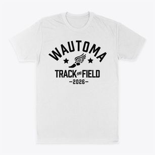 Wautoma High School Track and Field Classic Dad T-Shirt