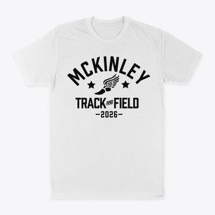 Mckinley Elementary School Track and Field Classic Dad T-Shirt