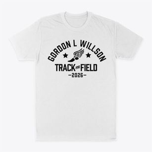 Gordon L Willson Elementary School Track and Field Classic Dad T-Shirt