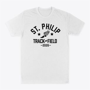 Saint Philip School Track and Field Classic Dad T-Shirt