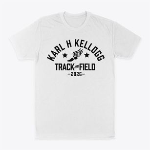 Karl H Kellogg Elementary School Track and Field Classic Dad T-Shirt
