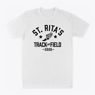 Saint Rita's School Track and Field Classic Dad T-Shirt