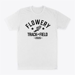Flowery Elementary School Track and Field Classic Dad T-Shirt