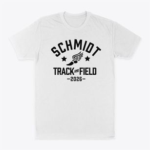 Schmidt Elementary School Track and Field Classic Dad T-Shirt