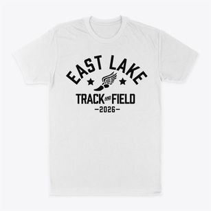 East Lake Elementary School Track and Field Classic Dad T-Shirt