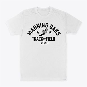 Manning Oaks Elementary School Track and Field Classic Dad T-Shirt