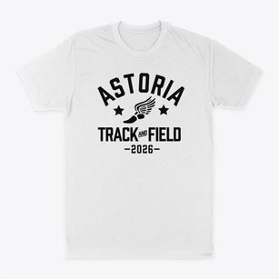Astoria Grade School Track and Field Classic Dad T-Shirt