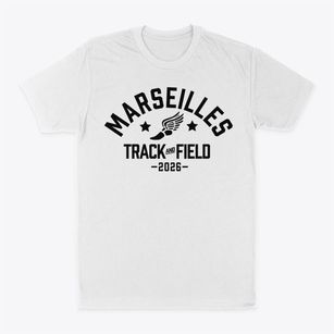 Marseilles Grade School Track and Field Classic Dad T-Shirt