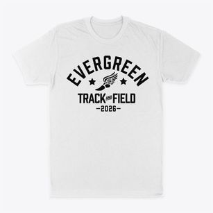 Evergreen Academy Middle School Track and Field Classic Dad T-Shirt