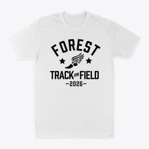 Forest School Track and Field Classic Dad T-Shirt