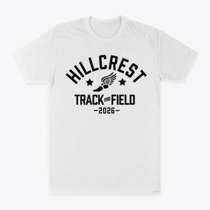 Hillcrest Elementary School Track and Field Classic Dad T-Shirt