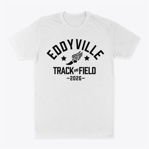 Eddyville Elementary School Track and Field Classic Dad T-Shirt