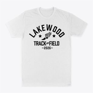 Lakewood Middle School Track and Field Classic Dad T-Shirt