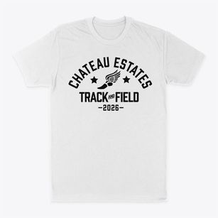 Chateau Estates Elementary School Track and Field Classic Dad T-Shirt