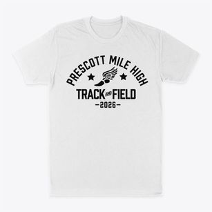 Prescott Mile High Middle School Track and Field Classic Dad T-Shirt