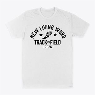 New Living Word School Track and Field Classic Dad T-Shirt