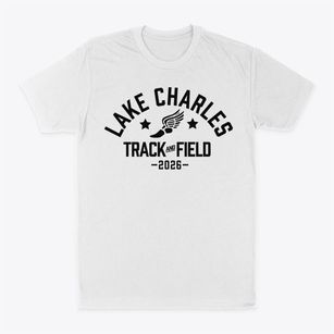 Lake Charles High School Track and Field Classic Dad T-Shirt