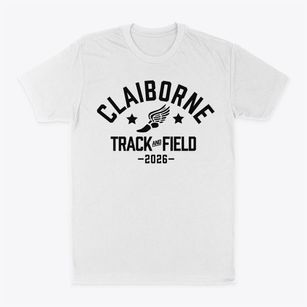 Claiborne Elementary School Track and Field Classic Dad T-Shirt