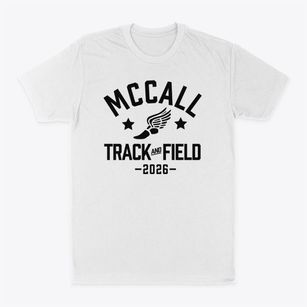 Mccall Senior High School Track and Field Classic Dad T-Shirt